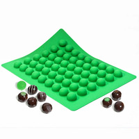 Moule en silicone de qualité alimentaire pour oursons gélifiés à 50 cavités avec compte-gouttes |   Plateau antiadhésif sans BPA pour bonbons sains à base de vitamines, CBD et mélatonine