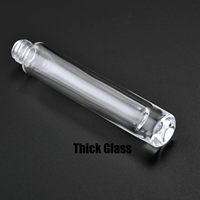 Flacon pulvérisateur de parfum vide en verre rechargeable de 10 ml en forme de cylindre, atomiseur à fine brume