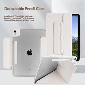 เคสแม่เหล็กแบบแยกส่วนพร้อมช่องใส่ปากกาในตัว รุ่นดูดติดด้านข้าง ซีรีส์ 2025 ใหม่ สำหรับเคส iPad 11 Air7 เคสป้องกันแท็บเล็ต - Product Image 1