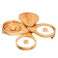 Partenaire de Marquage de Spiritueux à Service Complet, Boîte à Assaisonnements en Bois, Boîte à Sel pour Margarita, Accessoires de Bar