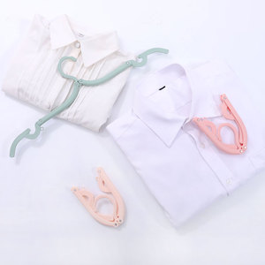 Gấp Móc Áo Móc Áo Nhựa Móc Gấp Móc Áo Quần Áo Chốt Giặt Sản Phẩm Du Lịch Tiết Kiệm Không Gian Tủ Quần Áo Vải Treo Có Thể Gập Lại - Product Image 6