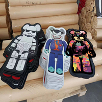 Tapis personnalisés imprimés antidérapants avec des personnages d'anime, des chaussures de dessin animé, une forme moderne, un tapis design, un tapis d'appoint, des tapis d'anime