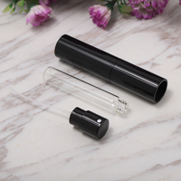 Mini flacon pulvérisateur de voyage personnalisable avec bouchon rotatif durable, atomiseur de parfum rechargeable, distributeur d'huiles essentielles et de produits capillaires
