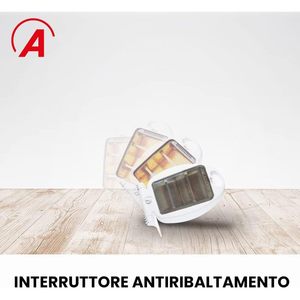 Chauffage électrique compact et portable Ardes Flexo Mini Quartz 800W avec protection contre la surchauffe et commande mécanique - Product Image 5