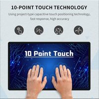 PC industriel tactile Android 11 de 21,5 pouces, écran FHD 1080P 16:9, WiFi, haut-parleurs intégrés, RK3568, 4 Go de RAM/32 Go de ROM, fabriqué en Chine