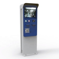 Kiosque de paiement en libre-service de stationnement extérieur multifonctionnel automatisé télécommandé