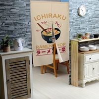 Rideaux de porte japonais personnalisés en vrac XinLan Noren avec impression par sublimation pour décor d'hôtel de restaurant