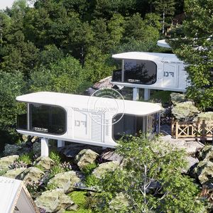 Maison préfabriquée en conteneur 2025 Maisons préfabriquées de luxe Restaurant en conteneur Capsule Tiny Home - Product Image 6