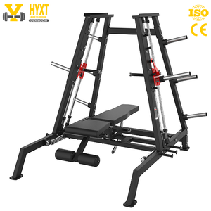 Ensemble complet d'équipement de musculation professionnel en acier pour biceps, dos et press à la poitrine, robuste, capacité maximale de charge 270 kg, pour salle de sport - Product Image 1