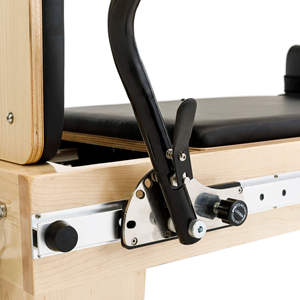 Reformador de madera de roble duradero comercial de calidad de estudio grande, cama central de Pilates, reformador de Pilates de pista exterior - Product Image 2