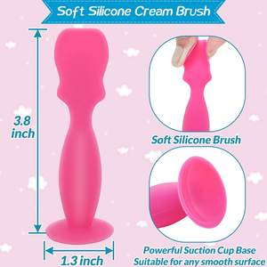 Baby pannolino crema spatola Butt Paste spatola pannolino crema applicatore bambino morbido Silicone flessibile pannolino Rash Cream pennello spatola - Product Image 6
