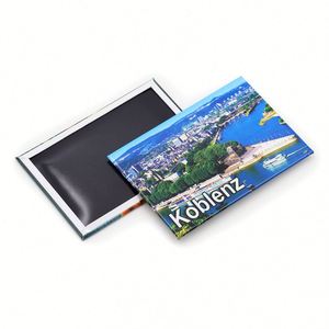 China Factory Supplied Top Quality Germany Aachen Koln Custom City Souvenir Gift Design Tin <b>Fridge</b> Magnet - Product Image 5