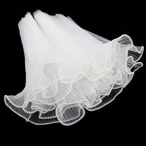 Buugu פנינה rapped גל נטו קוריאני עטוף פרחים עטיפה חומר נייר חתונה קישוט זר קישוט - Product Image 3