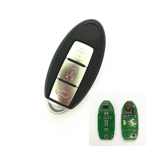 <span class=keywords><strong>Llave</strong></span> Inteligente de 3 Botones con Control Remoto de 433.92MHz 7945M, Entrada sin <span class=keywords><strong>Llave</strong></span> para <span class=keywords><strong>Nissan</strong></span> <span class=keywords><strong>Qashqai</strong></span> X-trail 2014 2015 2016 2017 - Product Image 1