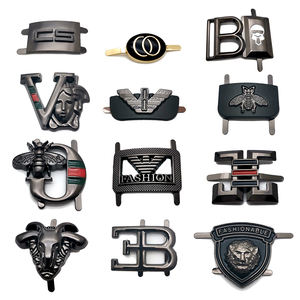 Accessoires de bagages de sac Étiquette de marque personnalisée Plaque de logo en métal pour sac à main et portefeuille - Product Image 6