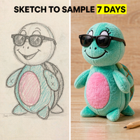 Jouets en peluche personnalisés pour l'été et la plage, OEM ODM, tortue de surf, crabe en peluche, vente en gros, cadeau pour enfants