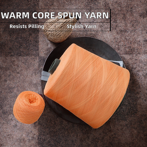 Hilo de viscosa y nailon antipilling 28S/2 (50% viscosa, 22% nailon) para máquinas de tejer y coser de invierno, venta directa de fábrica - Product Image 2