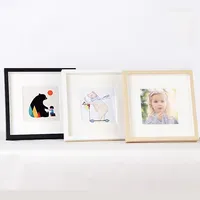 Wooden Square Photo Frame of Pictures, 3x3, 12x12, 10x10