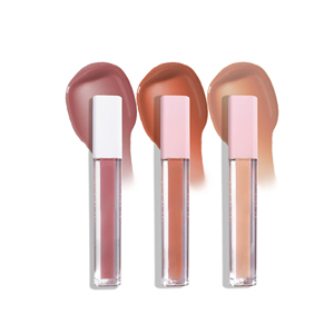 Hot Selling 7ml Empty White Black pink Lip Gloss Tube Containers with Wands <b>Custom</b> logo Private Label Lipgloss with Box - Product Image 1