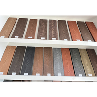 Nouveau plancher en bois imperméable extérieur WPC Decking bois artificiel plancher en aluminium Wpc Composite Decking