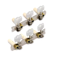 3 on a Plate Classical Guitar Machine Heads String Tunning Pegs Key Guitar Tuning Keys with Single Hole