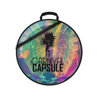 Sacs holographiques extra grands en PVC coloré, ronds, anti-poussière, pratiques, pour le rangement et l'emballage
