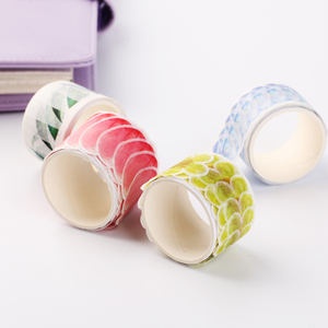 Venta al por mayor de fábrica: Set de 24 rollos de cinta washi con lámina dorada, diseño Océano Azul, para manualidades DIY, decoración y scrapbooking - Product Image 1