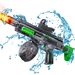 ปืนฉีดน้ำพลาสติกขนาดเล็ก Green Aurora <span class=keywords><strong>MP5K</strong></span> สำหรับเด็ก พร้อมระบบยิงอัตโนมัติแบบสะท้อนกลับ แรงดันสูง เหมาะสำหรับเล่นกลางแจ้งในช่วงฤดูร้อน - Product Image 1