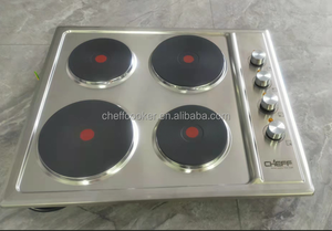 Cocina <span class=keywords><strong>de</strong></span> Inducción Eléctrica Doméstica <span class=keywords><strong>de</strong></span> 4 Hornillas con 4 <span class=keywords><strong>Placas</strong></span> Calefactoras - Product Image 3