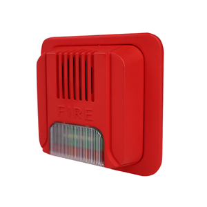 Sirena de alarma de incendio de 105 + dB con luz estroboscópica de xenón-Sistema de alerta de emergencia de alta intensidad para Seguridad Industrial/de edificios - Product Image 4