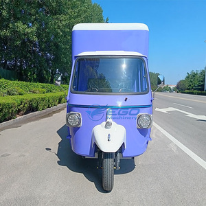 Camion de restauration mobile électrique à 3 roues en acier inoxydable EGO avec certification CE, couleur personnalisable, à vendre à Xuchang - Product Image 3