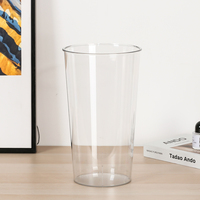 Vases en plastique de grande capacité résistants aux chutes directs d'usine Seaux d'éveil des fleurs de bureau à la maison