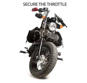 YH1693 motocicleta Acelerador de freno de agarre de la manija cerradura control alicates de agarre de acero cerradura