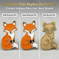 Produsen Pin Lapel Enamel Lunak Logo Kustom Grosir Pin Enamel Keras Personalisasi Souvenir Lencana Logam Kartun
