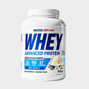 개인 상표 할랄 원료 100% 골드 표준 분리 농축 유장 단백질 분말 보충 무게 승자 - Product Image 4