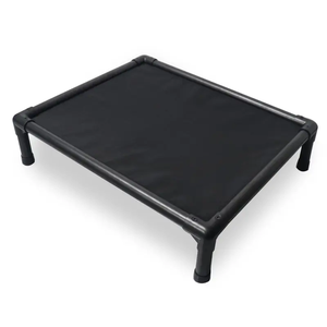 Aluminium Unzerstörbare angehobene Hunde betten <span class=keywords><strong>M</strong></span> L XL Größe mit erhöhten Seiten PVC Erhöhtes Hunde bett Hundehütte im Freien - Product Image 1