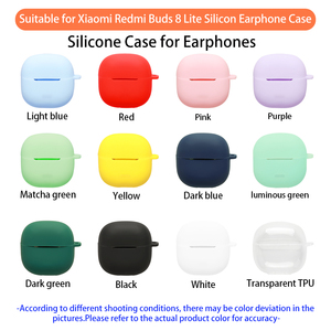 Funda de Silicona para Auriculares <span class=keywords><strong>Xiaomi</strong></span> Redmi <span class=keywords><strong>Buds</strong></span> 8 <span class=keywords><strong>Lite</strong></span> |   Funda Protectora Suave para Auriculares Inalámbricos - Product Image 2
