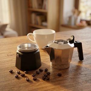 <span class=keywords><strong>Cafetera</strong></span> <span class=keywords><strong>Italiana</strong></span> de Aluminio para Espresso y Moka, 3, 6 y 9 Tazas, para Estufa de Gas, Eléctrica e Inducción, con Logotipo Personalizado - Product Image 6