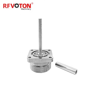 7/16 din 4 חור flange לוח הר ג 'ק עם 32 מ "מ m5 שיניים אורך השן Rf מחבר - Product Image 3