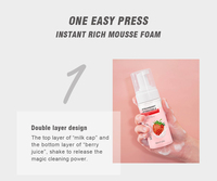 Mond'sub Natural Best Hydraterende, Vochtinbrengende Schuimende Reiniging En Make-Up Remover All-In-One Gezichtsreiniger
