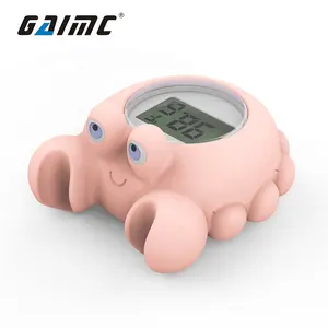 GAIMC GBT111 Niedliche Tierform rosa kleine Krabben Kinder Bad Wasser thermometer
