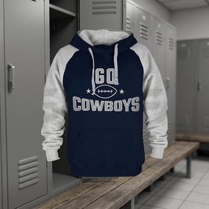 Nueva Llegada Sudadera con Capucha Clásica de Punto 100% Algodón para Hombre, Estilo Urbano de Fútbol, Totalmente Bordada, con Letras, Ecológica, para Otoño - Product Image 2