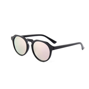Round <b>Mirror</b> Lens Sports Sunglasses Full Rim Unisex Outdoor Protection Adult 2024 <b>Box</b> Packing - Product Image 5