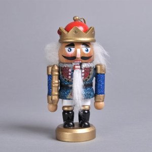 Vente en gros bon marché maison de Noël en bois 13cm Collection artistique décorations ornement <span class=keywords><strong>soldat</strong></span> <span class=keywords><strong>casse</strong></span>-<span class=keywords><strong>noisette</strong></span> de luxe - Product Image 3