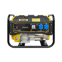 Générateur Inverter Portable à Essence 8KVA Triphasé 5KW 2KW pour Usage Domestique 380V 24V avec Moteur 4 Temps Refroidi par Air - Vente Chaude