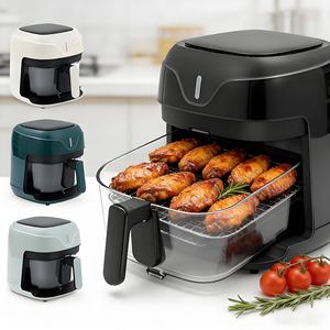 Friteuse à air intelligente multifonctionnelle en acier inoxydable numérique à écran tactile 3L 5L pour la cuisine, non toxique - Product Image 2