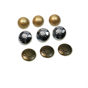 Wholesale Existing 10mm Plating Shank Plastic Decorated <strong>Combination</strong> Bulk Women's Shirt White Pearl Gold <strong>Button</strong> for Clothes - Product Image 6