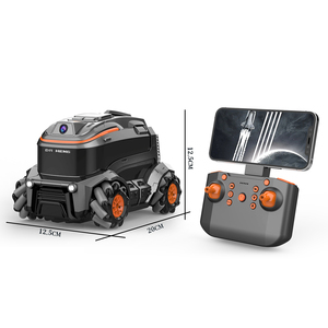 Tùy Chỉnh 2.4G RC <span class=keywords><strong>Robot</strong></span> Xe Từ Xa 480P Wifi Máy Ảnh Thời Gian Thực Sống <span class=keywords><strong>Video</strong></span> Có Thể Sạc Lại RC Xe Đồ Chơi - Product Image 3