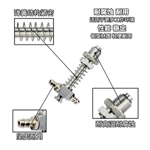 Support de bras de robot industriel en acier inoxydable avec amortisseur de chocs SRK10 1010 1015 - Product Image 2
