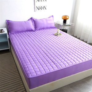 Protège-<span class=keywords><strong>matelas</strong></span> imperméable en coton ajusté Surface de refroidissement respirante <span class=keywords><strong>Housse</strong></span> de protection lavable - Product Image 3
